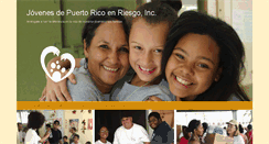 Desktop Screenshot of jovenesdepuertoricoenriesgo.org